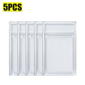 5Pcs Card Sleeve Trading Cards Slab Label Grade Baseball Star Card Sleeves Game Grade PTCG Gift Toy