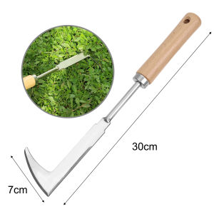 2Pcs L-shaped Weeding Sickle Brick Joint Weeding Tool Grass Pulling Yard Removal Agricultural Bonsai Hand Weed-cutting Scythe