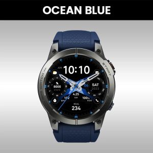 New Zeblaze Stratos 3 PRO GPS Smart Watch 1.43” HD AMOLED Display Built-in GPS Bluetooth Phone Calls Sports Smartwatch for Men