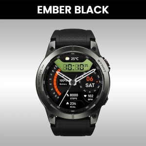 New Zeblaze Stratos 3 PRO GPS Smart Watch 1.43” HD AMOLED Display Built-in GPS Bluetooth Phone Calls Sports Smartwatch for Men