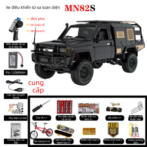 MN MODEL | Mô hình xe điều khiển từ xa chống nước kích thước thật Toyota RC Xe bán tải đồ chơi điều khiển từ xa 4WD Xe địa hình