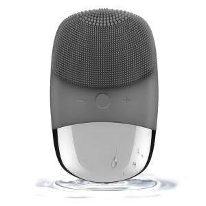 New Electric Cleansing Brush Silicone Soundwave Deep Facial Cleanser Pore Clearing Cleansing Brush