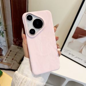 สำหรับ Huawei Pura 70 Ultra Pura70 Pro Pro + 5G เคสโรงแรมหรูในกรณีแม่เหล็กโทรศัพท์หนังไฟเบอร์กำมะหยี่สีกรอบสำหรับ HW Pura P70 Pro Ultra