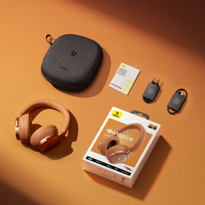 Baseus Inspire XH1 ANC Wireless Headphone Bluetooth 6.1 48dB Adaptive Noise Cancellation Headset Hi-Res LDAC 100Hr Sound by Bose