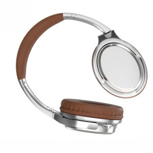 Retro for Bluetooth Headset Metal Head-Mounted 5.4 Cross-Border Explosions Sports Shake Same Long Endurance LED Battery