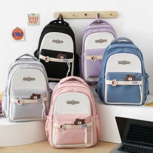 ZEEMIN Halloween Christmas 4pieces Schoolbag Lightweight Large Capacity New Fashion High Quality Versatile Student Bag Harajuku Simple Cute Casual Backpack