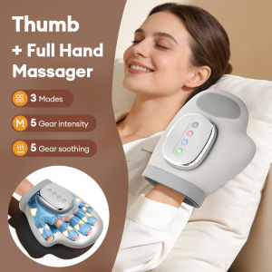 Electric Hand Massager Airbag Compress Finger Massage Glove Air Pressure Kneading Thumb Acupoint Palm Massager Finger masajeador