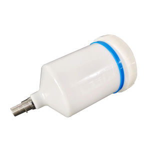 For Sata Sprayer Cup Connector Jet Paint Sprayer 600Ml white Plastic Hvlp Paint Cup Pot Accessories