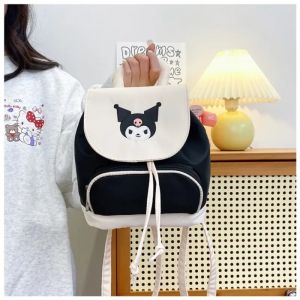 ZEEMIN Halloween Christmas Sanrio Kuruomi Backpack Kawaii Cute Cartoon Anime Design Minimalist Backpack Fashionable Girl Heart Sweet Style Leisure Backpack
