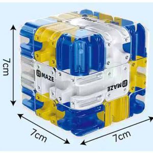 Small 3D Maze Magic Cube Fidget Toys Kid Labyrinth Rolling Ball Puzzle Magic Cube Logical Thinking Antistress Intelligence Toys