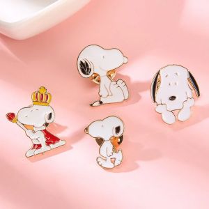 Christmas gifts Snoopy Cute Brooch Badge Clothes Accessories Knapsack Decorations Cartoon Anime Derivative Peripherals Pins Birthday Party Gifts