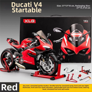 XLG | Startable Alloy Replica Motorcycle Model Toy
