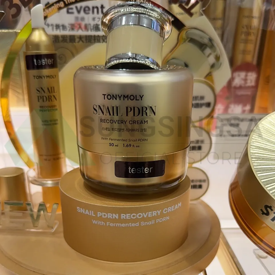 100% Original] Tonymoly Snail PDRN Recovery Cream 50ml(Includes