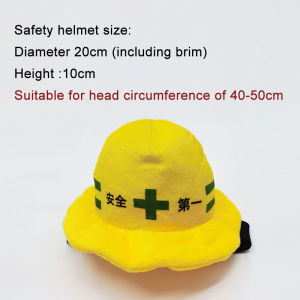Pet Engineering Team Safety Helmet Puppy Kitten Hat Halloween Pets Accessories Small Medium-Sized Dog Corgi Labrador Photo Props