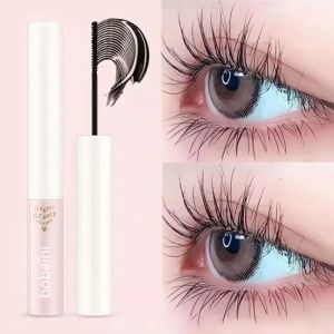 Christmas Ultra-fine Mascara Curl Thick Lengthening Eyelash Mascara Waterproof Non-smudge Brown Natural Curling Fine Brush Mascara Makeup