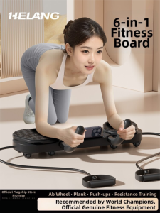 HELANG | Push Up Training Board Abdominal Exercise Wheel