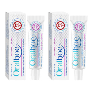 Thermoplastic-Denture Adhesive Comfortable Secure Premium Non Glue Formula Denture-Adhesive Cream Men Women Secure Hold2026