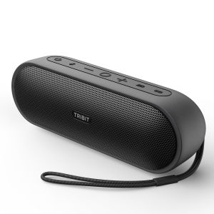 TRIBIT XSound Plus 2 Portable Bluetooth Speaker 30W Power IPX7 Waterproof Wireless Speaker 24-hrs Playtime For Camping Hiking