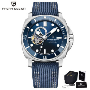 PAGANI DESIGN Mens Watches 2024 Luxury Tourbillon NH39 Mechanical Automatic Watch For Men Sports Ceramic Bezels Waterproof Clock