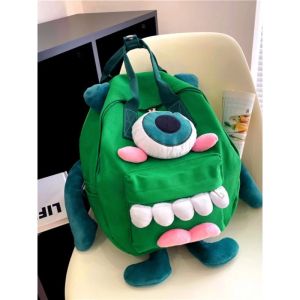 ZEEMIN Halloween Christmas One-eyed Monster Japanese Ins Korean Shoulder Bag Funny Personality Ugly Cartoon Bag One-eyed Monster Doll Girl Shoulder Bag New