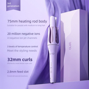 「China Plug」Lena | Automatic Curling Iron for Women 32mm