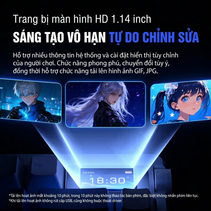 AULA | Bàn Phím Cơ Custom AULA Nova75 - Layout 75 Phím, Không Dây 3 Chế Độ, LED RGB, Chuyên Gaming và Văn Phòng | BigBuy360 - bigbuy360.vn AULA | Bàn Phím Cơ Custom AULA Nova75 - Layout 75 Phím, Không Dây 3 Chế Độ, LED RGB, Chuyên Gaming và Văn Phòng | BigBuy360 - bigbuy360.vn