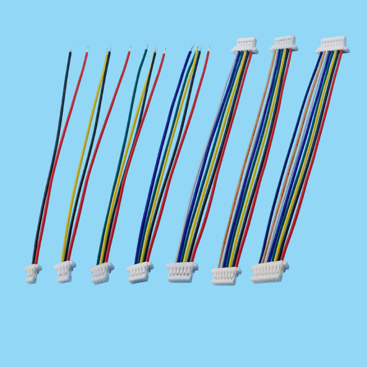 【Quiescent Estuary】 100Pcs/lot Mini JST 1.0mm Pitch 2/3/4/5/6/7/8 Pin ...