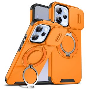 Armor Shockproof Case For OPPO Reno 15 F Pro Max 15F Reno15 PM 5G Global Case Car Magnetic Holder Cases for Smart10 Plus Slide Lens Protect Cover For Reno15F Reno15 Global