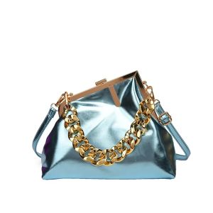 Fashionable Shiny Small Bag Women Chain Bag Trendy Versatile Crossbody Bags for Women Mother Kids Bags for Girl Designer Bags
