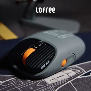 Lofree Shandong Aircraft Carrier Mouse Wireless Bluetooth/2.4G 2-Mode Ergonomics Cute Gaming Office Mice 3600DPI Lofree Mouse
