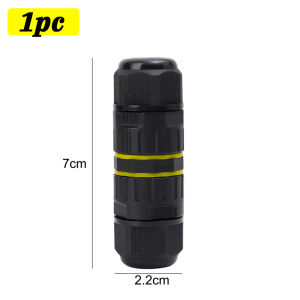 IP68 Waterproof Connector 2/3 Pin Terminal Adapter for LED Light Electric Wire Connector Outdoor Junction Box for Repair Extend
