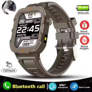 New GPS Sport Smart Watch Waterproof BT Call MilitaryGrade Outdoor SmartWatch IP67 for Men Women Fashion Business SmartBracelet