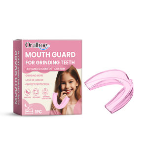 Silicone Mouth Guard: Nighttime Anti-Biting and Anti-Grinding Teeth Protector for Childrens Dental Protection2026