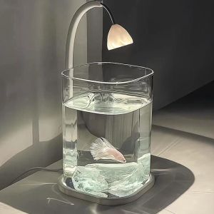 ตู้ปลา ของตกแต่งห้องนั่งเล่นแบบโมเดิร์น ของตกแต่งตู้ปลา ห้องนอน สินค้าสำหรับสัตว์เลี้ยง โถปลา