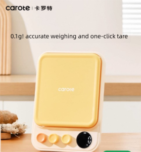 CAROTE | Precision Kitchen Scale for Baking and Coffee High Accuracy