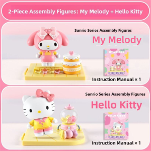 HPRETTY | Kuromi Cartoon DIY Building Blocks Toy