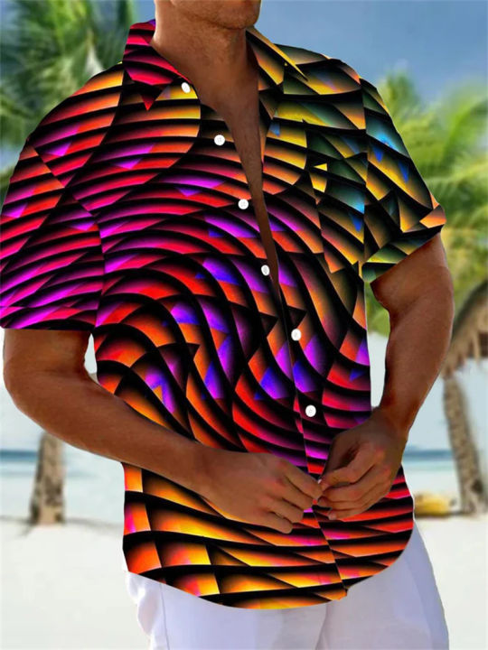 2026%20Summer%20Animal%20Crane%20Men's%20Short%20sleeved%20Shirt%20Hawaii%20Shirt%203D%20Plant%20Printed%20Plus%20Size%20Beach%20Flower%20-%20Image%208