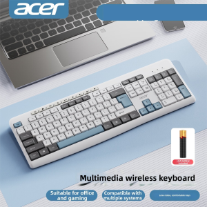 Acer | Quiet Typing Wireless Keyboard and Mouse Set