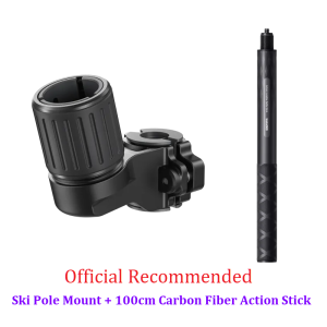 Insta360 Ski Pole Mount Original Accessories For Insta 360 X4 X3 / Ace Pro / X2 / ONE RS / GO 3 Insta 360 Skiing Selfie Stick