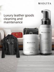 MIOLTTA | Leather Cleaning & Maintenance Oil for Luxury Bags and Leather Furniture