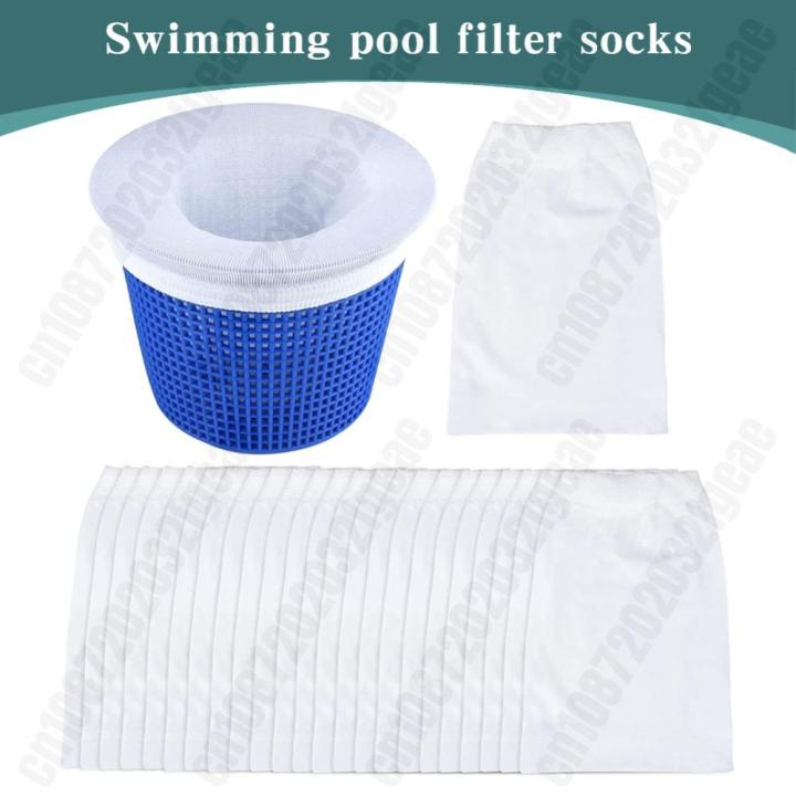 【Prime deal】 Pool Filter Socks Reusable Filter Replacement Savers Nylon ...