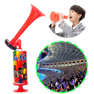 【Fast and Reliable Shipping】 Handheld Air Horn with Loud Voice Football Stadium Horn Soccer Air Chee