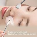 1Pcs Double-Ended Blackhead Remover: Facial Pore Cleanser, Exfoliator, and Massage Tool for Smooth Skin. 