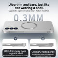 Ultra Thin Matte Metal PC Hard Frameless Magnetic Case For Samsung S26 S25 Edge S24 S23 S22 Ultra Plus FE A57 A37 A17 A56 Cover. 