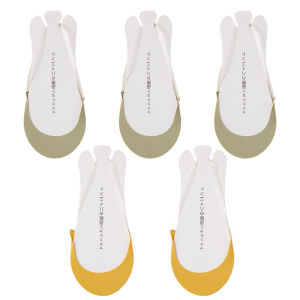 5Pairs Womens Socks Ultrathin Breathable Invisible Half Feet No Show Low Cut Boat Socks Invisible Ice Skil Sock Ladies Sokken