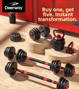 Deerway | Adjustable Weight Dumbbells for Men Home Dormitory 1 Pair