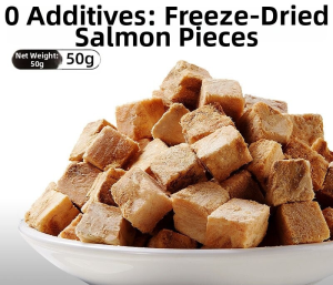 ZHUCHONG | Salmon Freeze-Dried Cat Treats