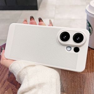 เคสสำหรับ Vivo V60 V60E VivoV60 5G เคสโทรศัพท์หรูหราเคสระบายความร้อนบางพิเศษ PC กันกระแทกฝาหลังสำหรับ Vivo V 60 50