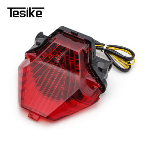 For Yamaha R3 R25 MT03 MT-03 MT07 MT-07 MT-25 FZ-07 Taillight Rear Tail Light Brake light Turn Signals Integrated LED Stop Lamp