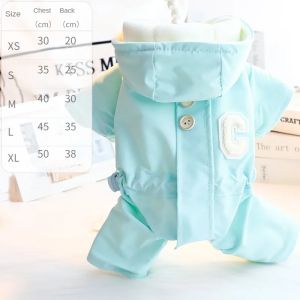 HBESTY Winter Warm Dog Jumpsuit Pet Clothes Jacket Chihuahua Overalls for Small Medium Dogs Onesies ropa de invierno para perros